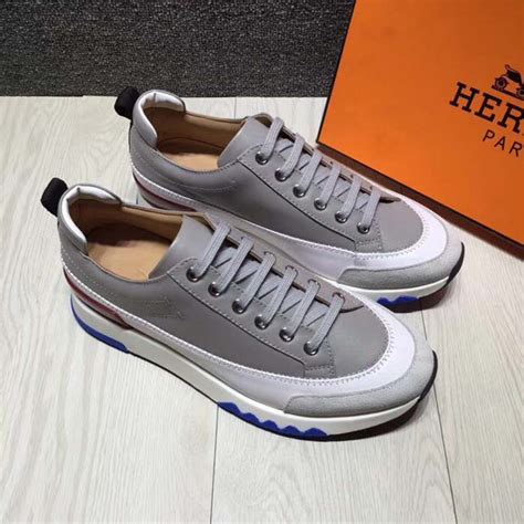 grijze hermes sneakers|hermes shoes for men.